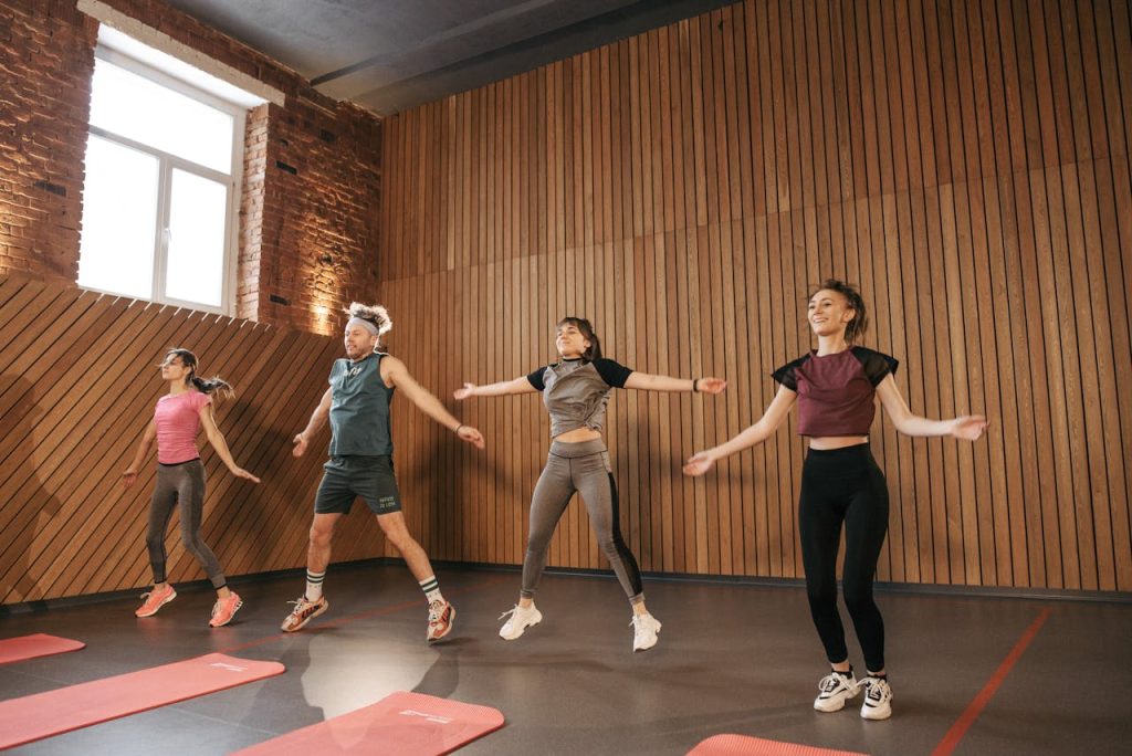 Zumba workout