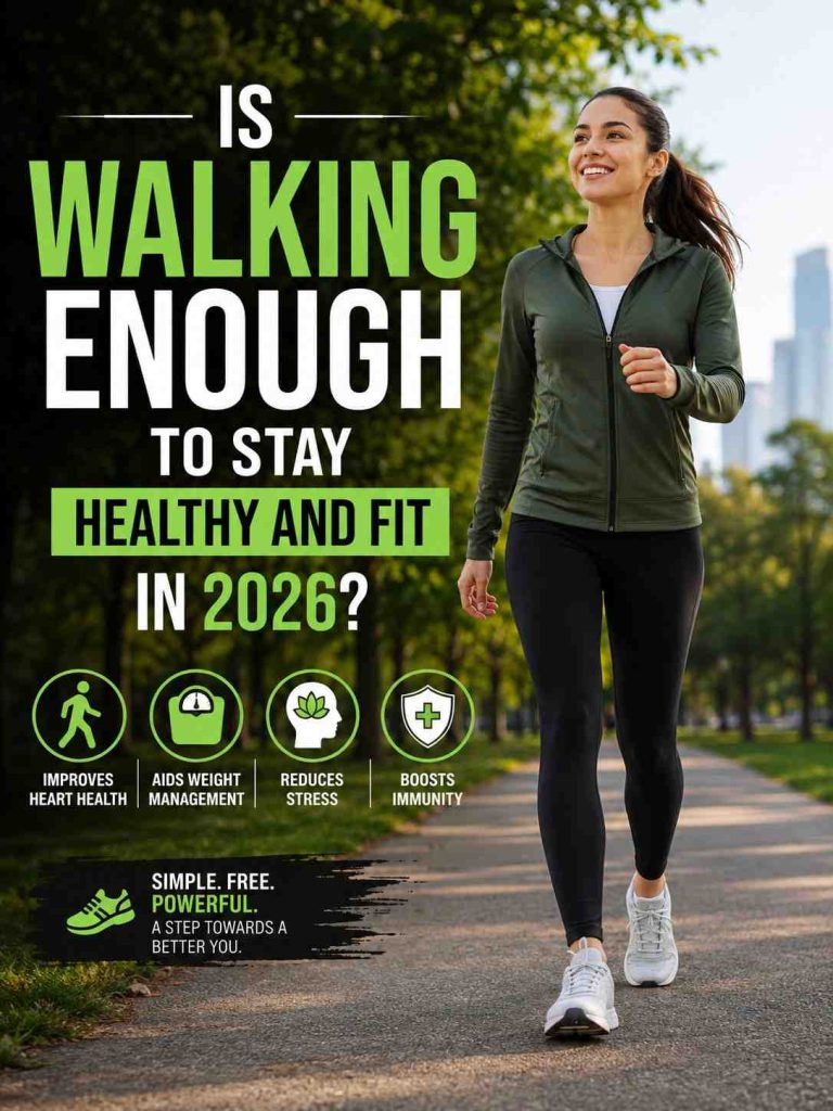 Is Walking Enough to Stay Healthy and Fit in 2026