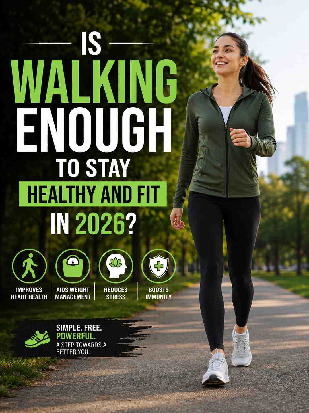 Is Walking Enough to Stay Healthy and Fit in 2026