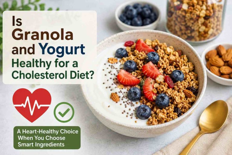 Is Granola and Yogurt Healthy for a Cholesterol Diet