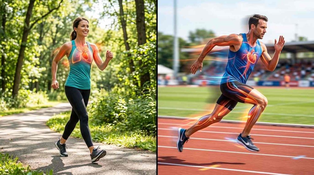 Walking vs Running for Cardiovascular Fitness